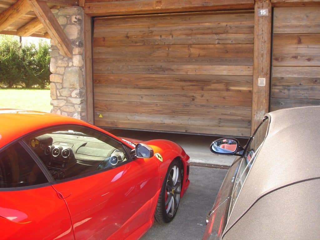 porte de garage sectionnelle