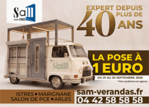 Pose à 1 euro Sam verandas septembre 2026